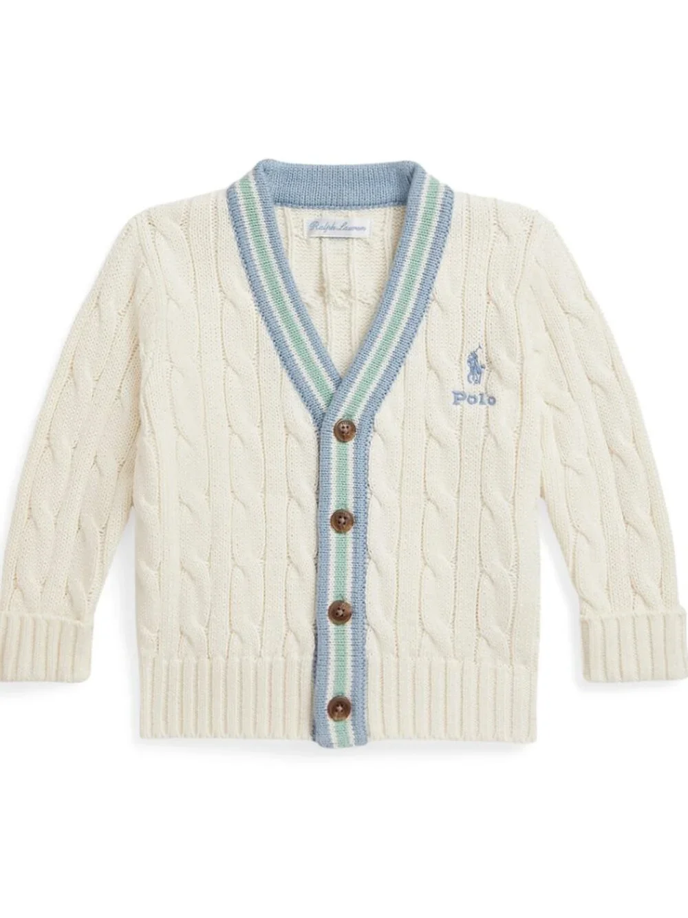 Ralph Lauren Baby Boys Cotton Cricket Cardigan ready for Gifting  New with Tags